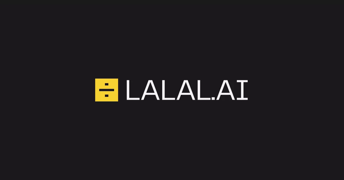 LALAL.AI 官方分享图（1200×630）